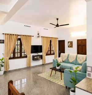 quiet family accommodation near VPS Lakeshore Hospital Kochi